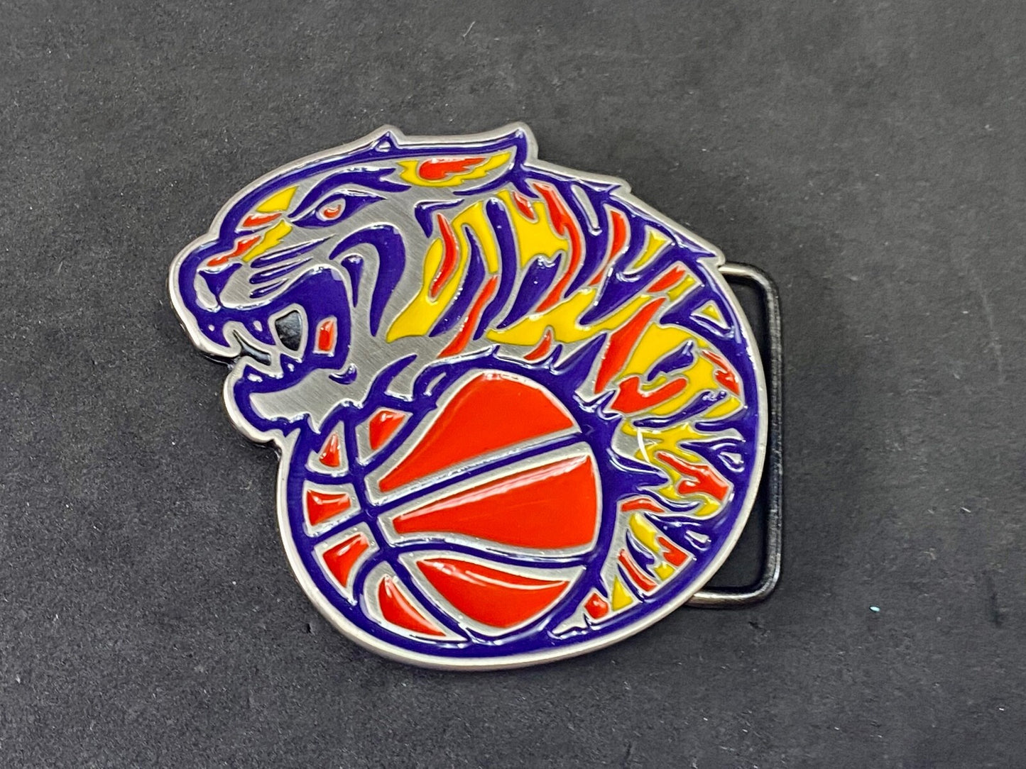 Tigers Basketball Mqpoel Holon Belt Buckle Made In Isreal Cbaka