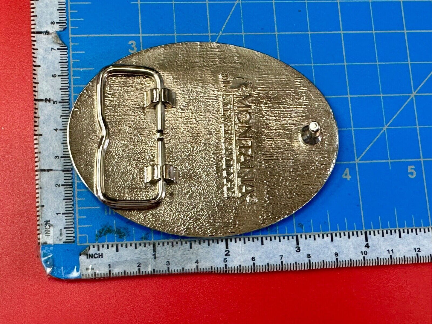 2011 Pendleton Whiskey Let'er Rodeo Cowboy Montana Silversmiths Buck Buckle