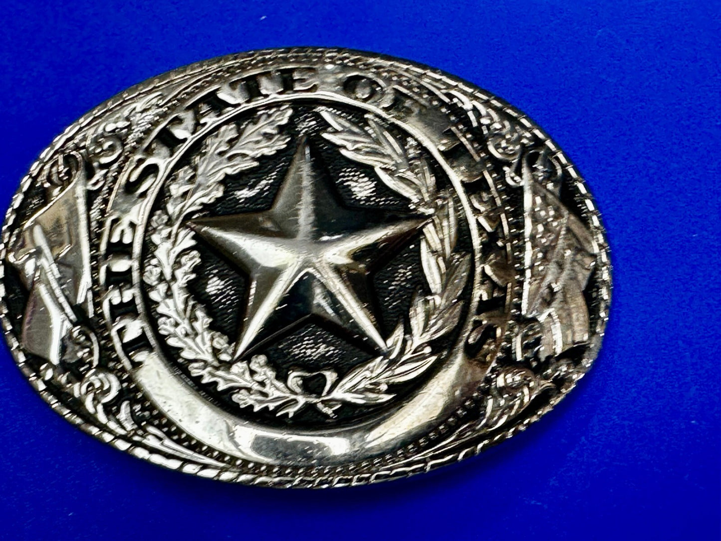 The State of Texas Lone Star Statehood Series Commemorative Belt Buckle W USA