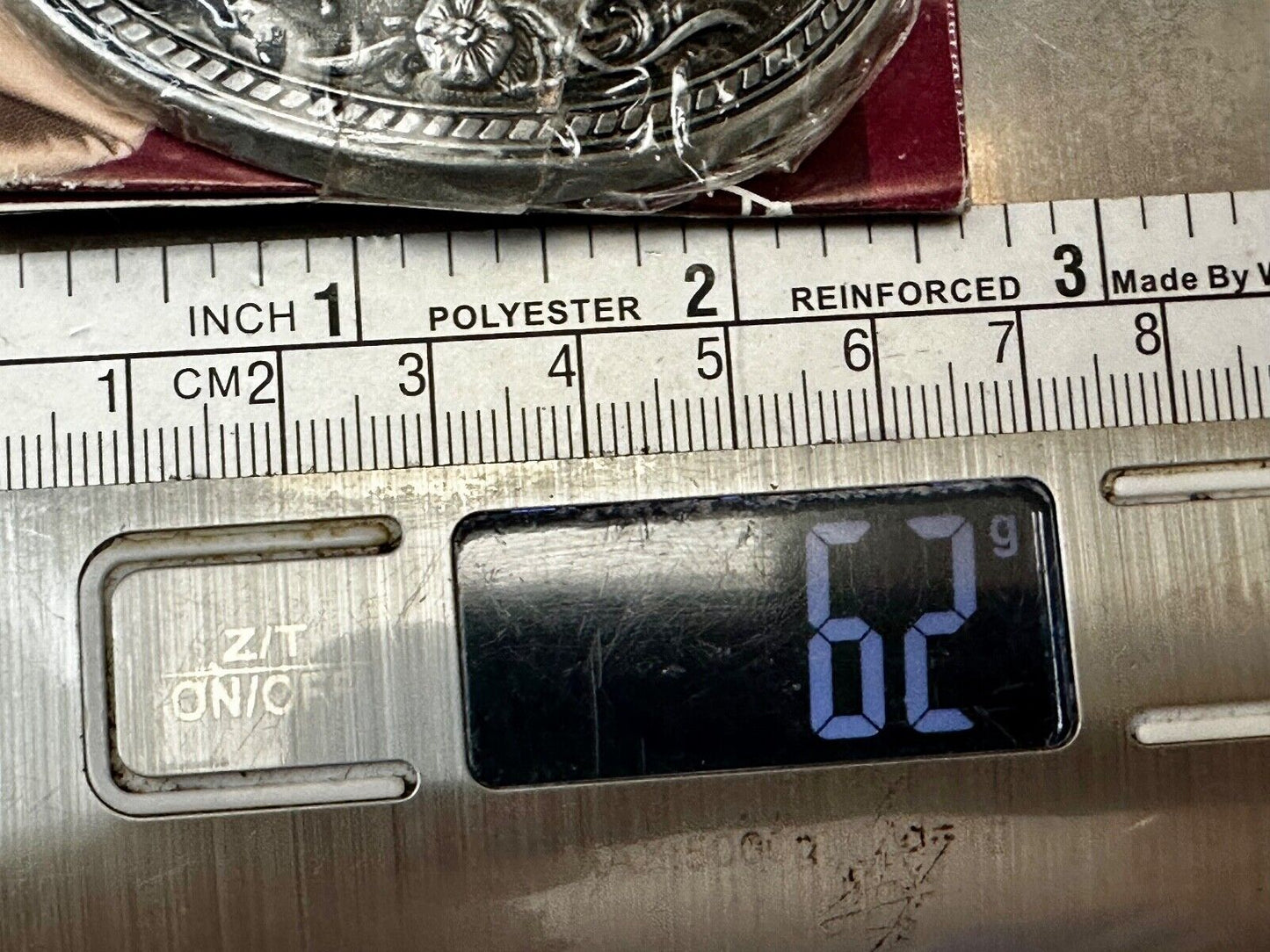 1995 NFR National Finals Rodeo NOS Youth Size Western Belt Buckle