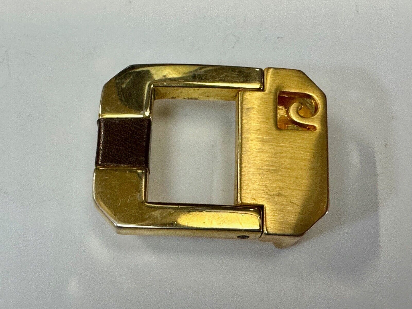 vintage Cardin small gold tone belt buckle