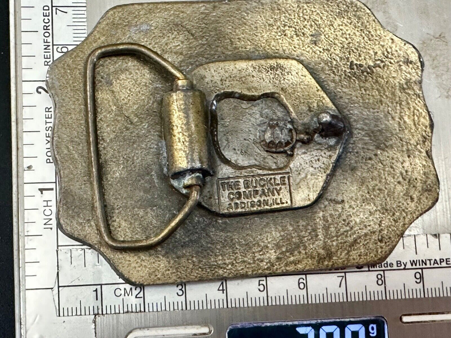America’s Heroes FIRE DEPARTMENT Lincoln Dupon Vintage belt buckle - Buckle Co