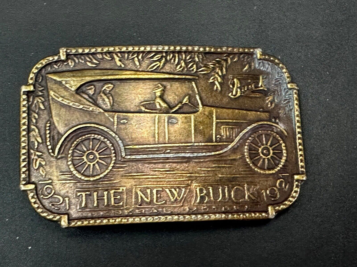 The New Buick vintage belt buckle for auto car truck collectors dealers