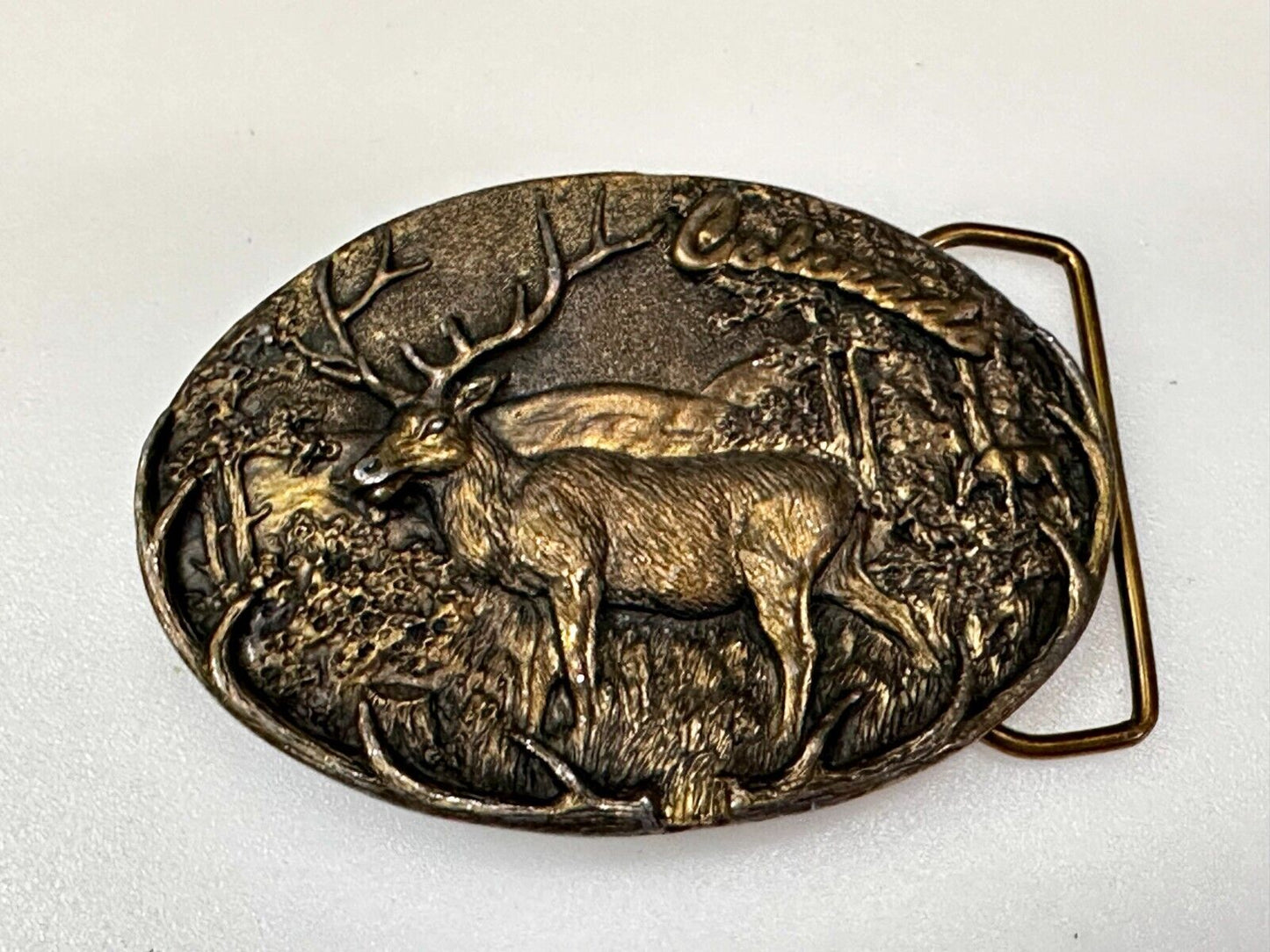Belt Buckle Deer