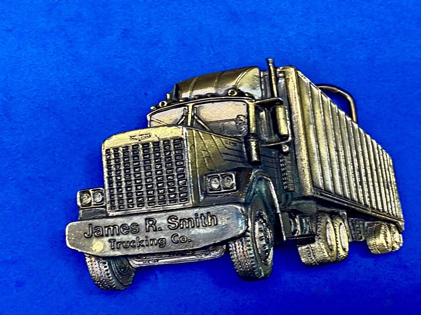 Vintage 1990 Semi Big Rig Truck Long Haulers Great American Belt Buckle Co