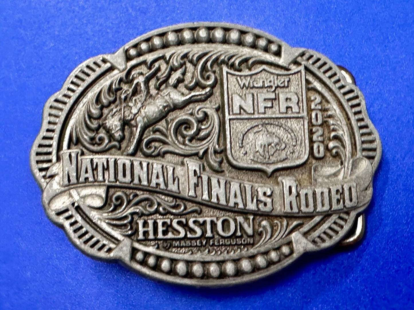 2020 NFR Wrangler National Finals Rodeo Cowboys Montana Silversmiths Belt Buckle