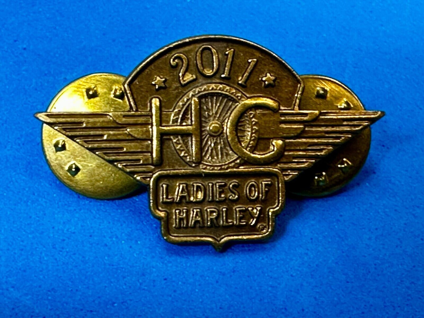 2011 Ladies of Harley Davidson Owners Group HOG Pin for Jacket or Vest