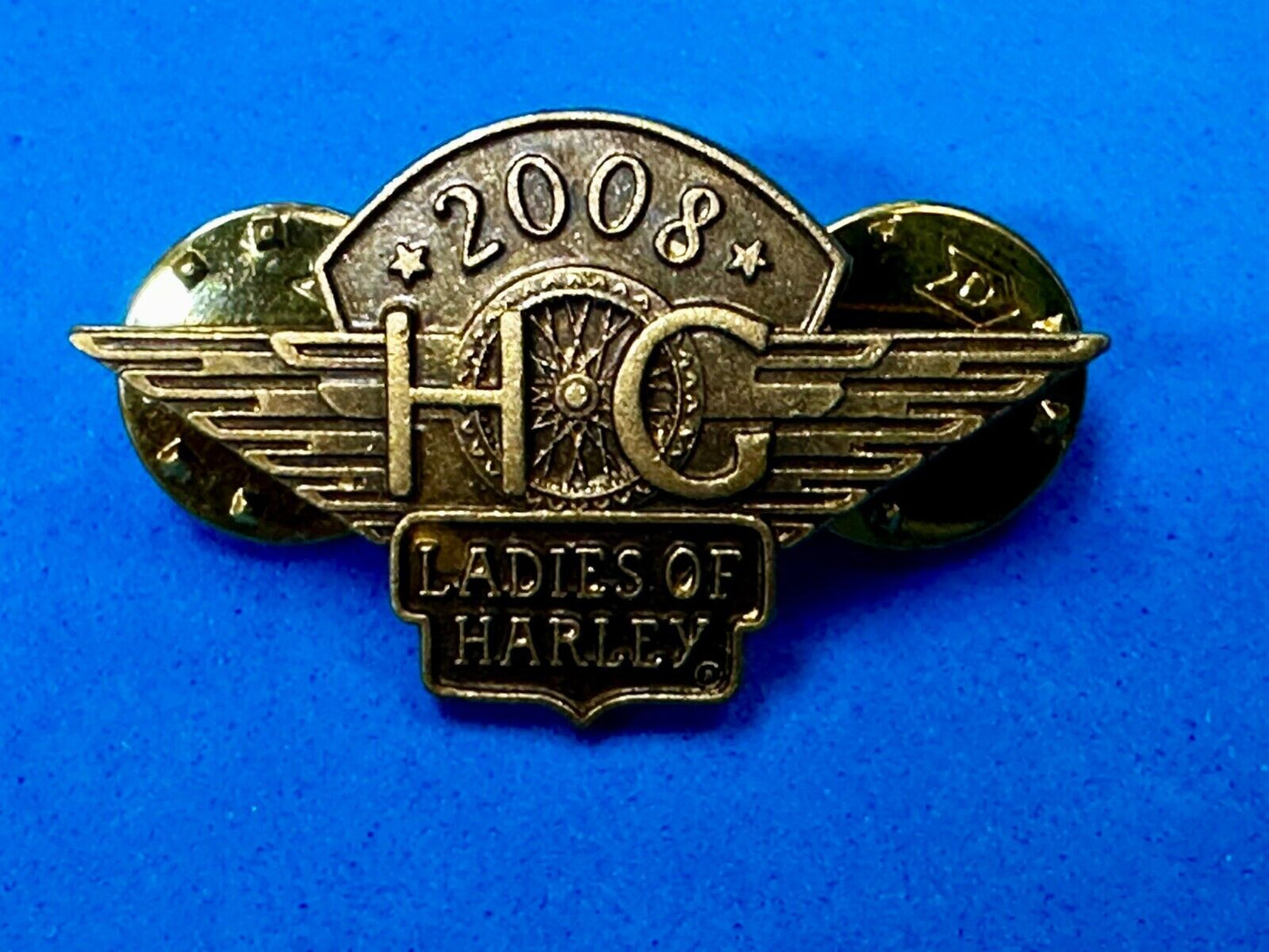 2008 Ladies of Harley Davidson Owners Group HOG Pin for Jacket or Vest