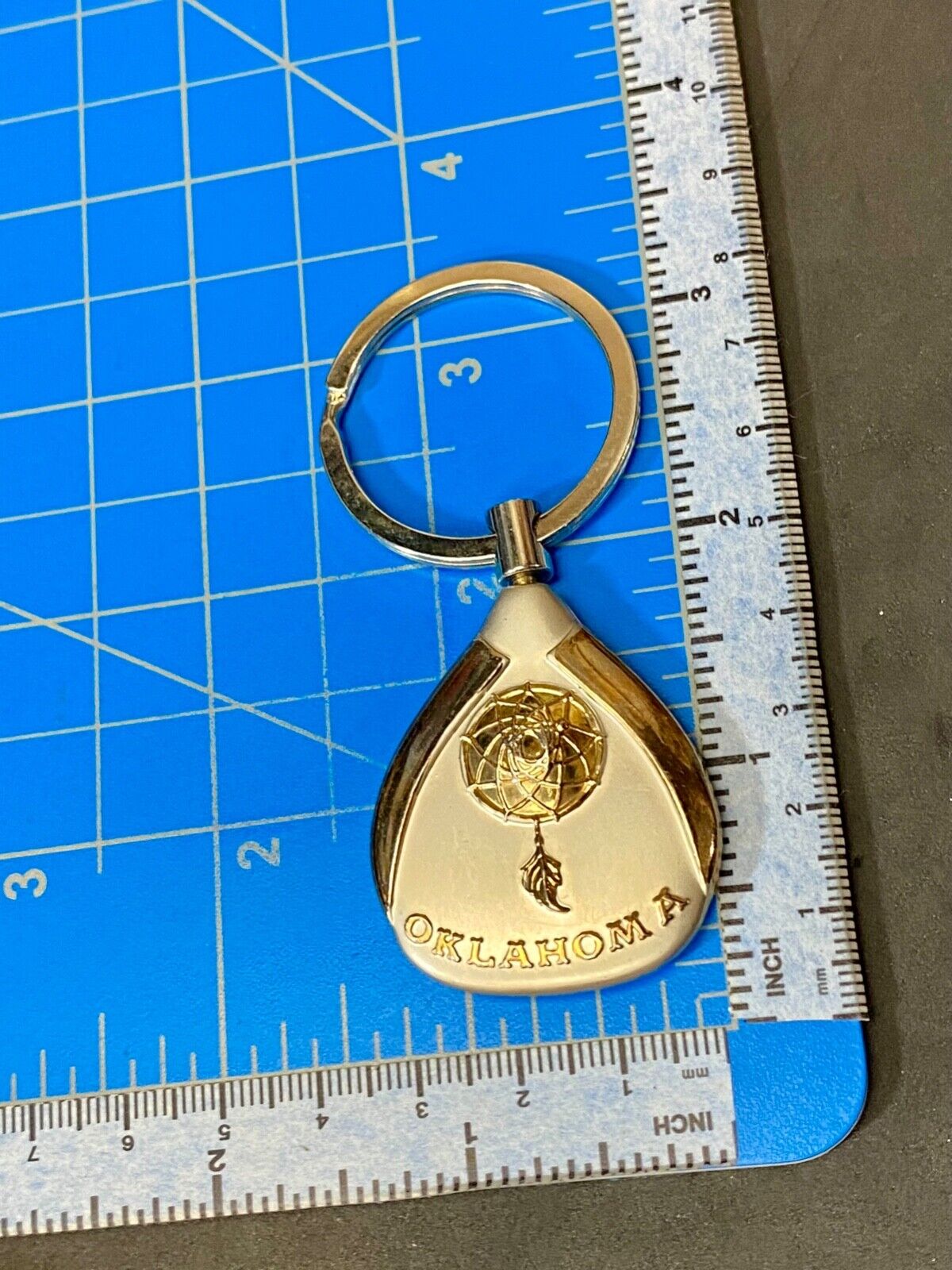 The Great State of Oklahoma keychain Souvenir Key Chain Key Ring