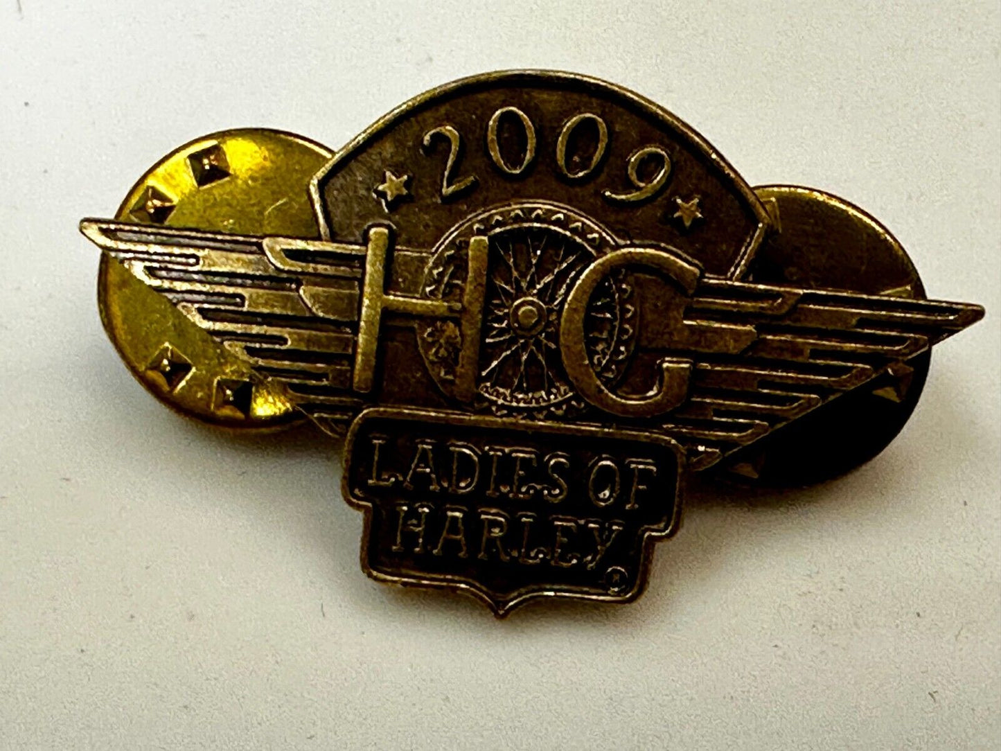 2009 Ladies of Harley Davidson Owners Group HOG Pin for Jacket or Vest