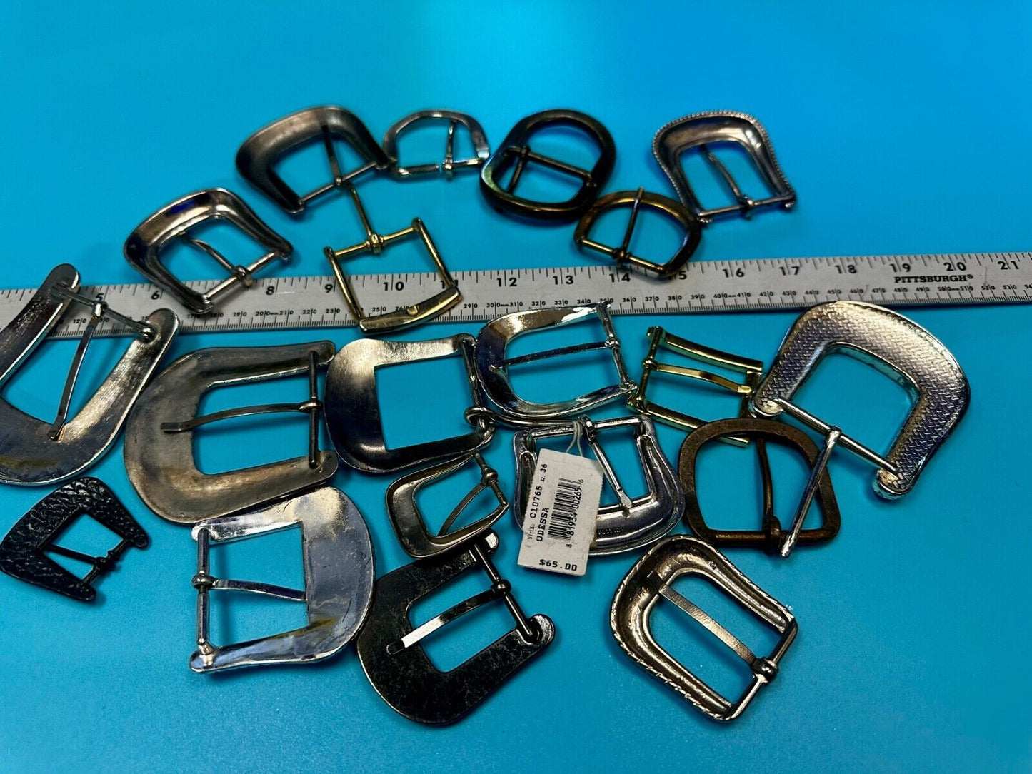 20 Vintage & Modern Ranger Style Belt buckles - Lot, Grab Bag - Resale Gifts!