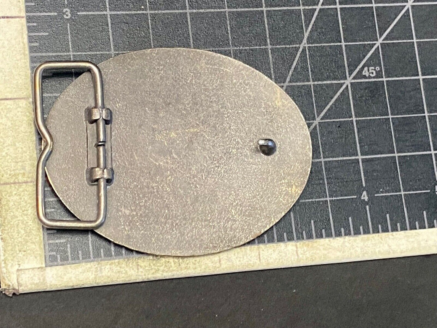 Vintage 80'S Las Vegas "Frontier" Hotel / Casino Western Promotional Belt Buckle