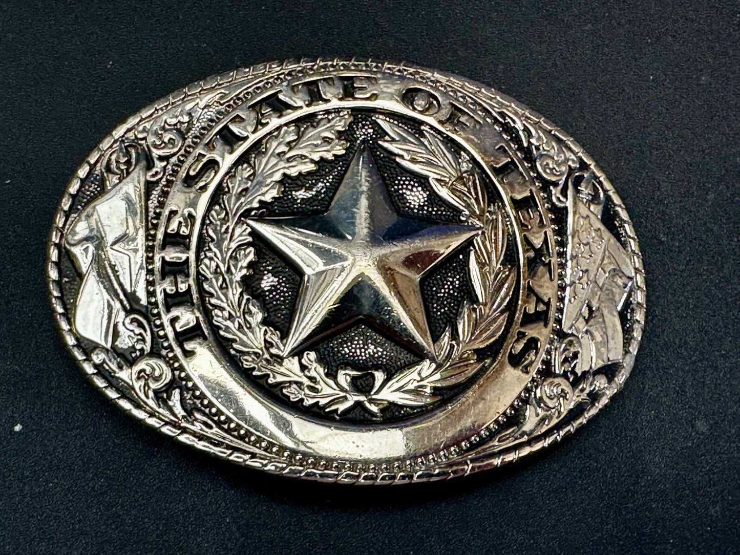 The State of Texas Lone Star Statehood Series Commemorative Belt Buckle W USA