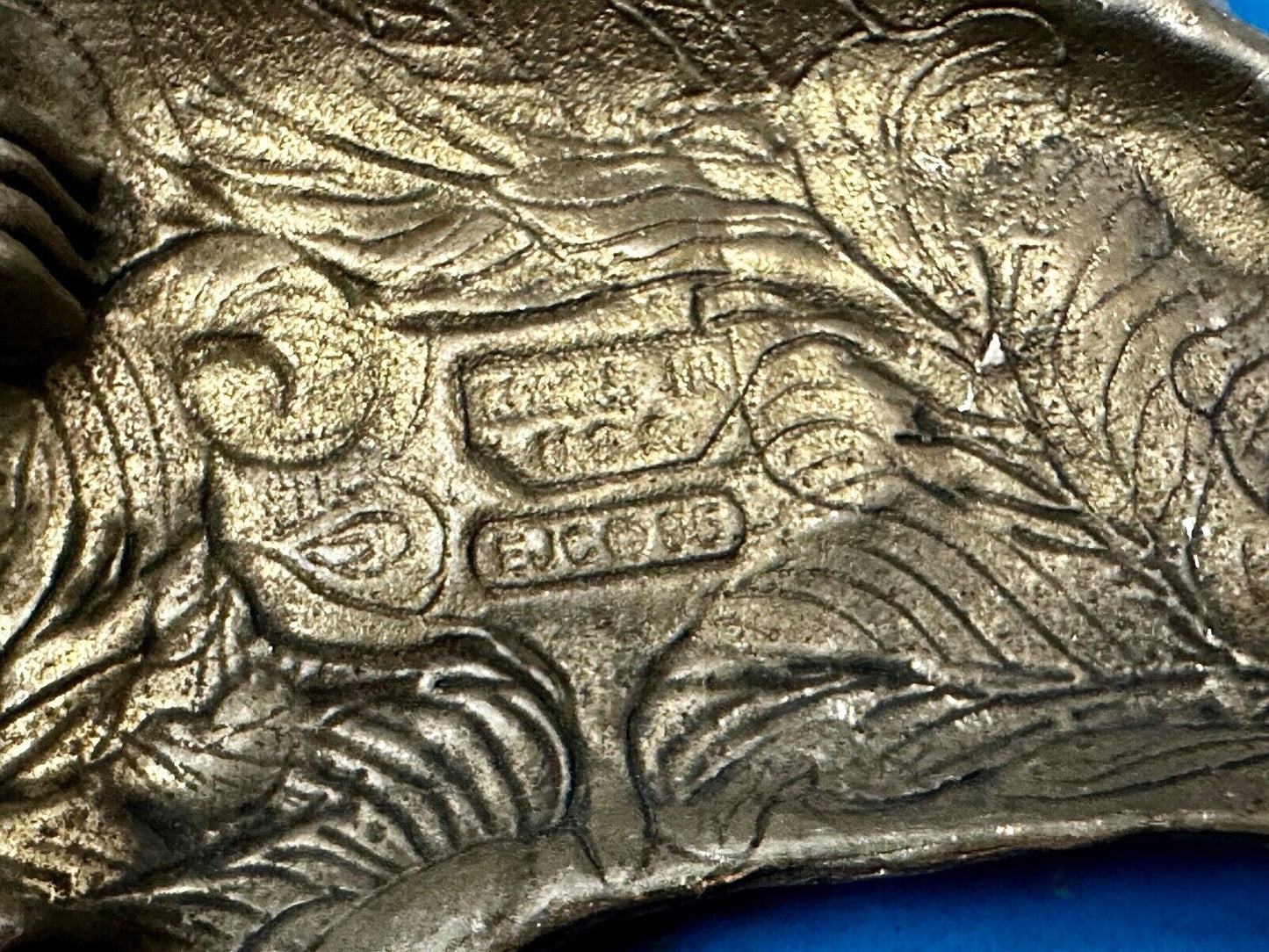 Vintage Eagles Head - Sharp Beak. cutout 1993 EGE Western Belt Buckle
