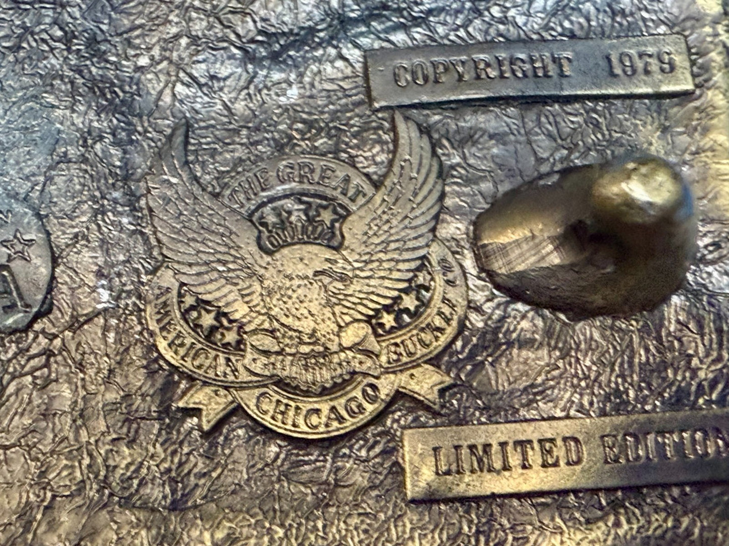 Vintage Caboose Railroad Car Freight Train 1979 The Great American Belt Buckle