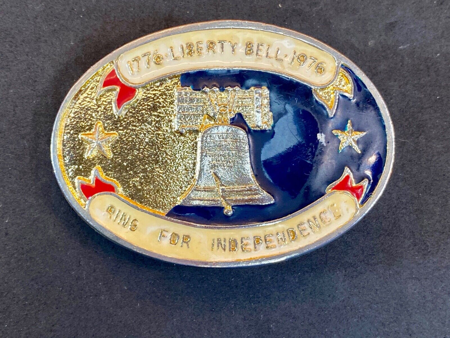 The Liberty Bell - Ring For Independence Belt Buckle God Bless The Usa