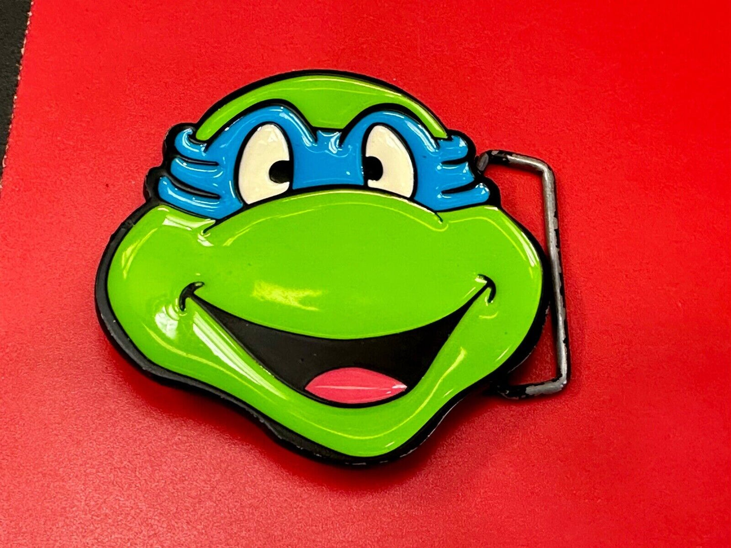 TMNT Teenage Mutant Ninja Turtles Retro 2009 Mirage Studio belt buckle