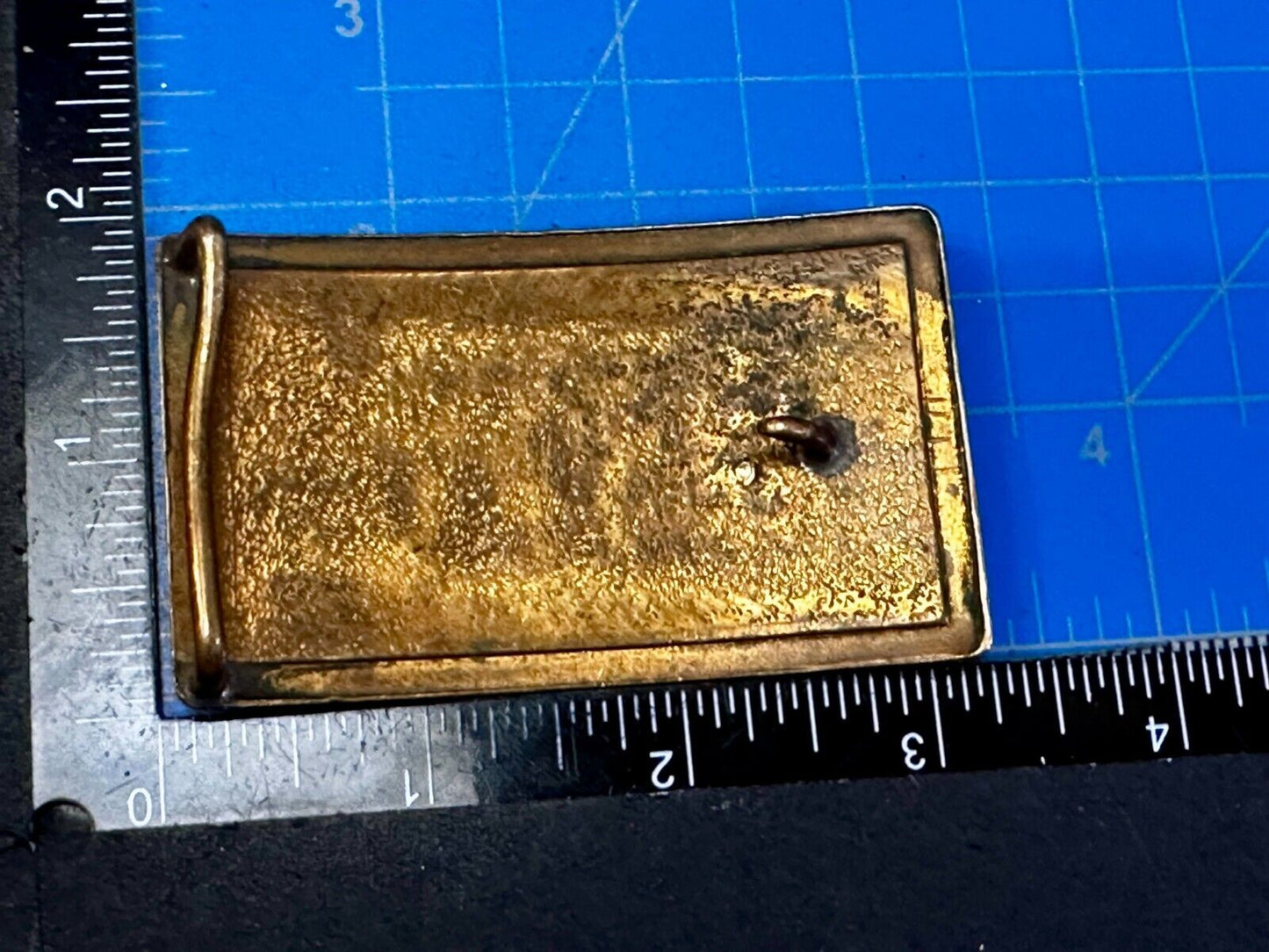Big Rig Raised Semi Drivers 18 Wheeler Brass Tone Drivers Trucker's Belt Buckle