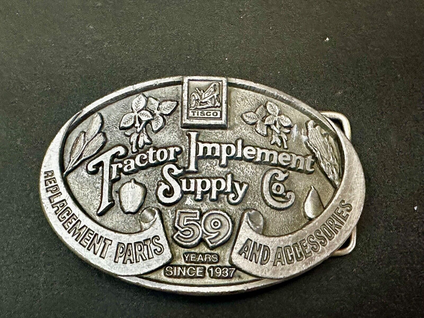 TISCO Tractor Implement Supply Replacement Parts 59 years Series 7 Belt Buckle