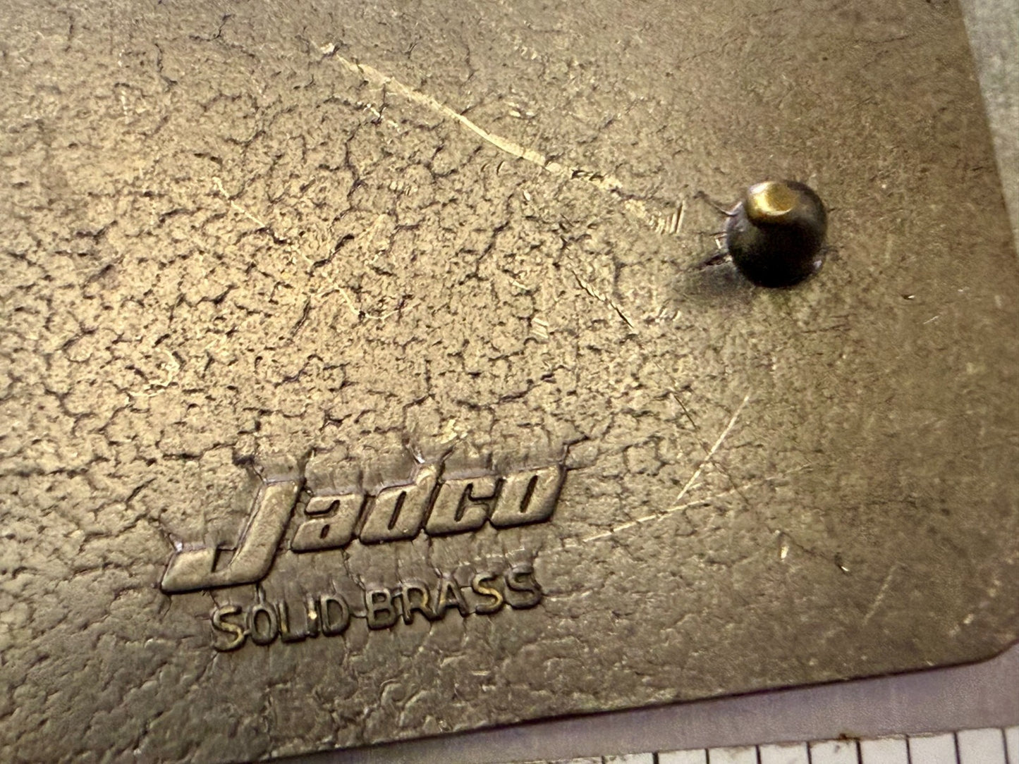 Babcock & Wilcox Construction Co. Commemorative Solid Brass Jadco Belt Buckle