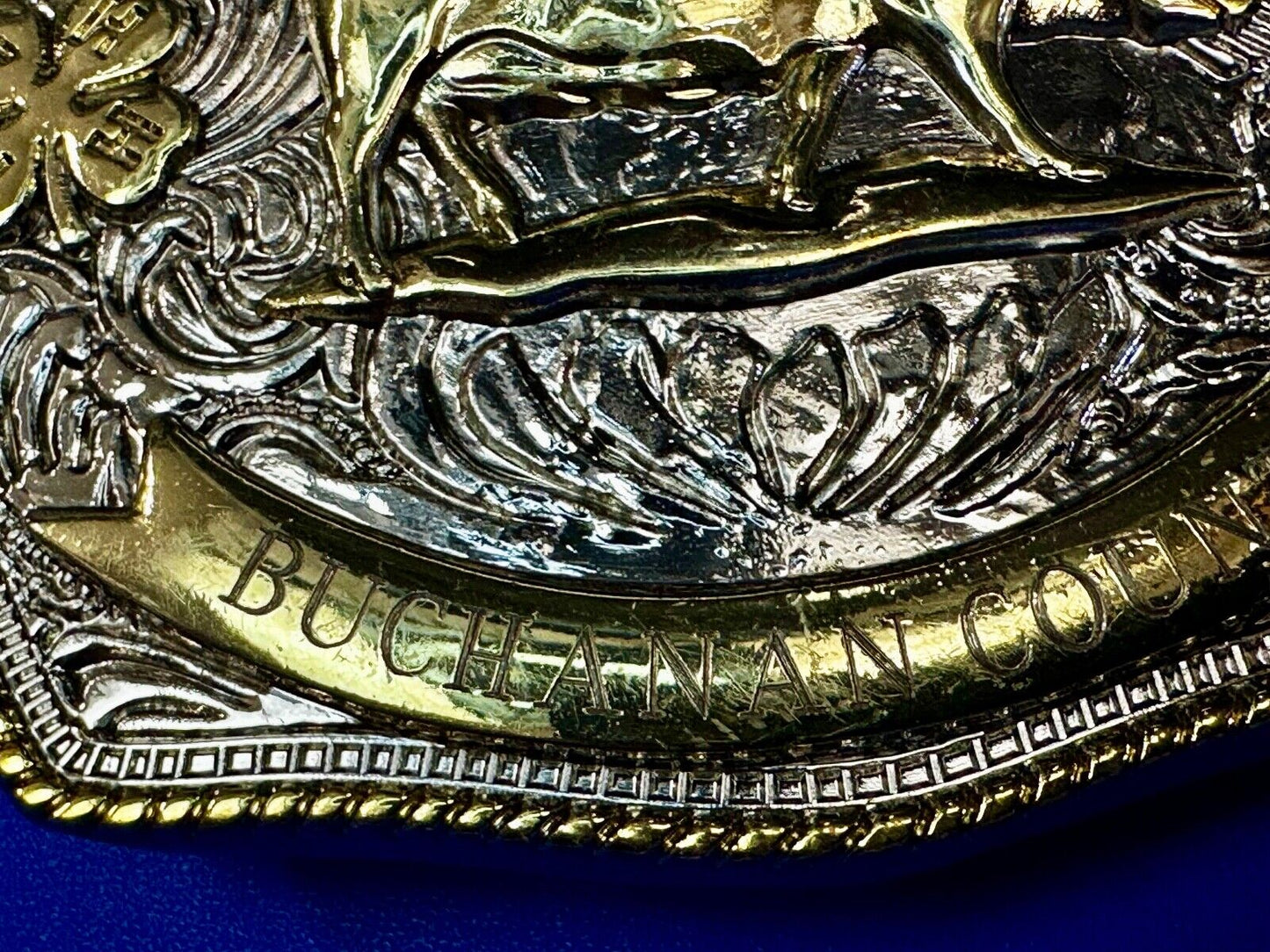 2022 Buchanan County Fair Iowa? Trophy Belt Buckle