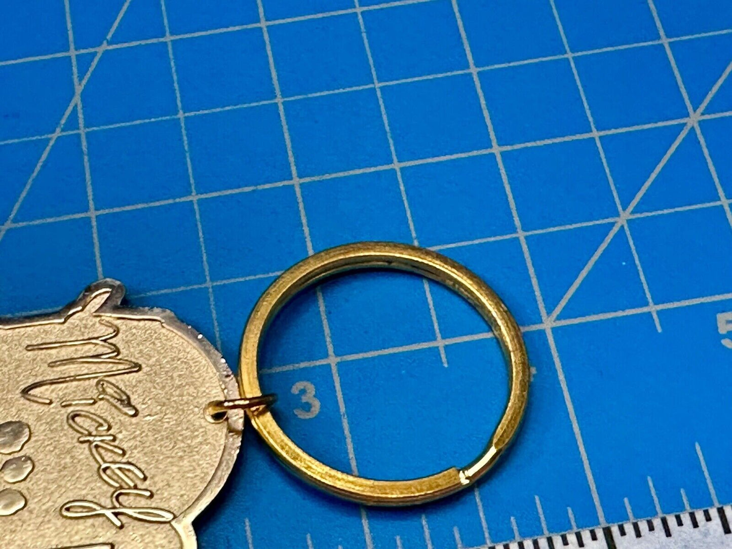 BFF Mickey, Mine and Pluto best friends Disneyland Keychain - Key Ring Chain