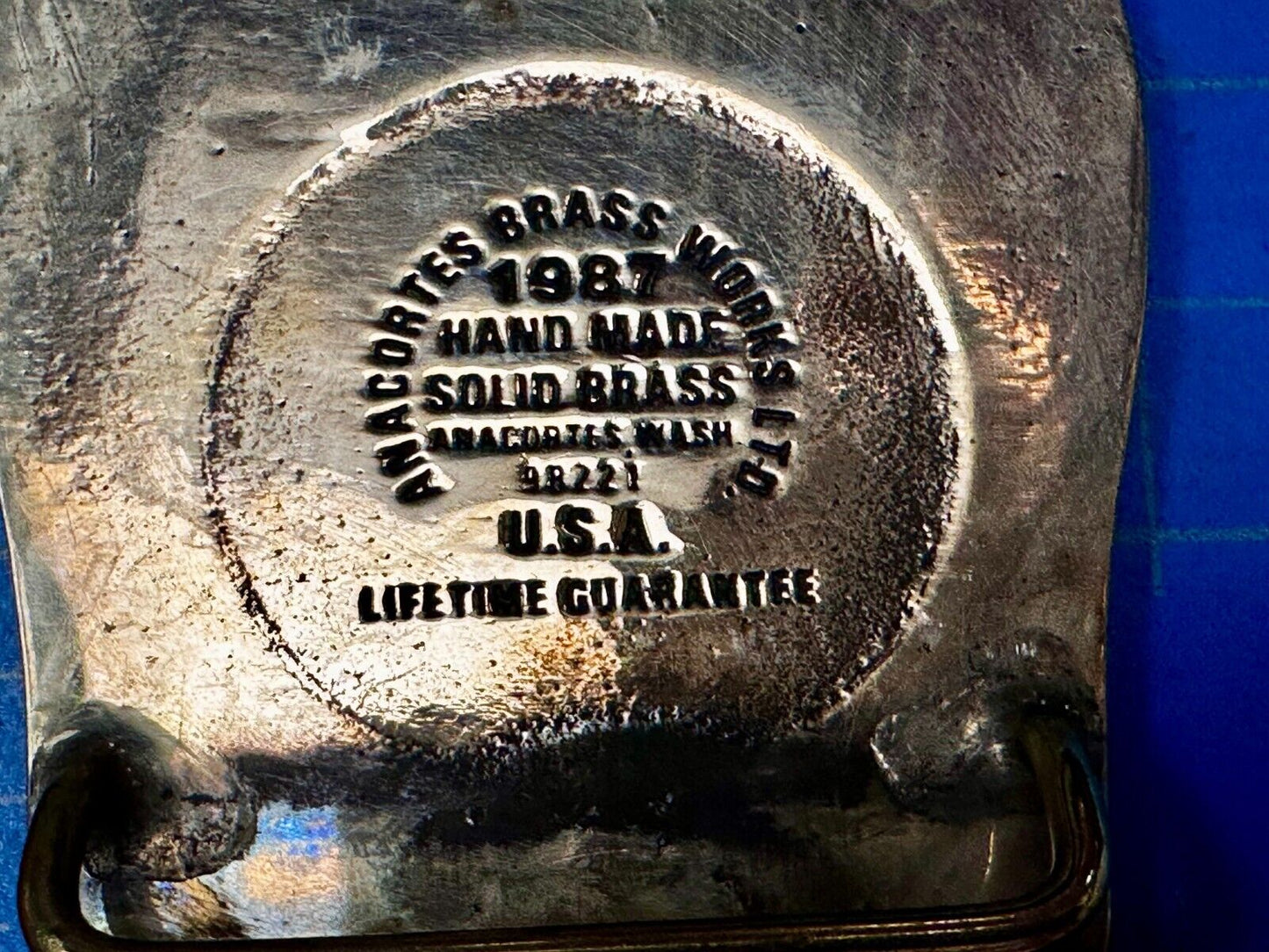 AWPPW Paper Union - Guard Well The Democratic Rights of Your Members Belt Buckle