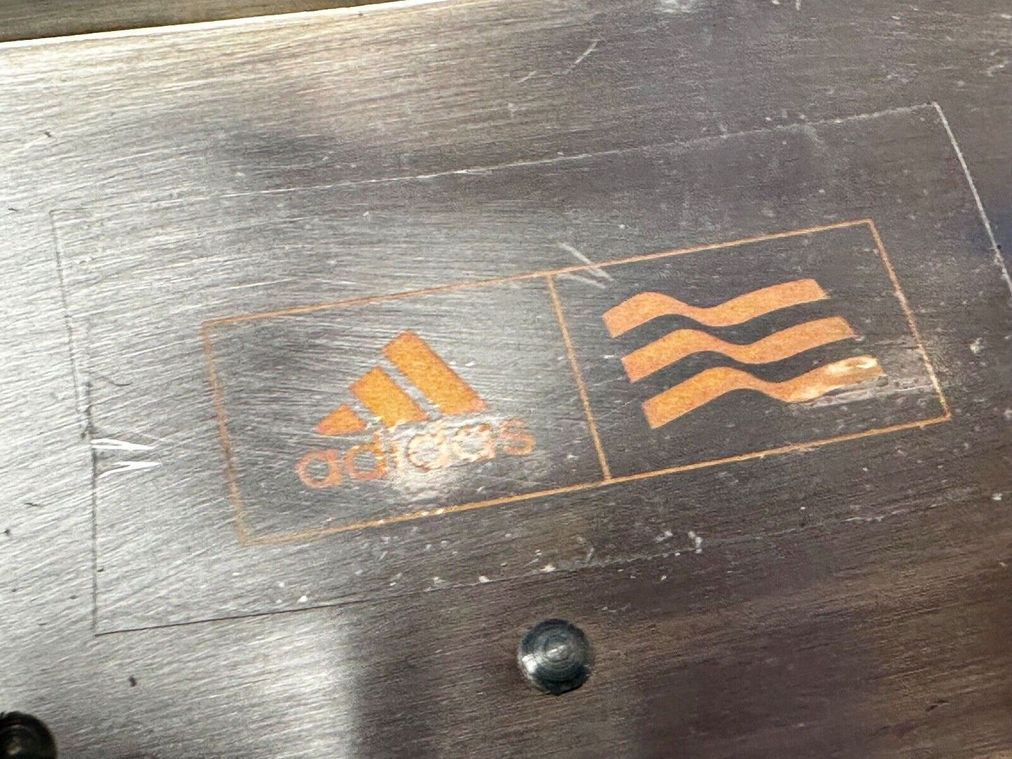 Adidas Clamp On Silver Tone Belt Buckle