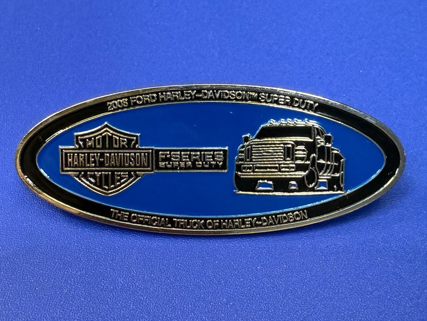 2008 Ford Harley Davidson Super Duty F-Series Collectors Pin Official Truck