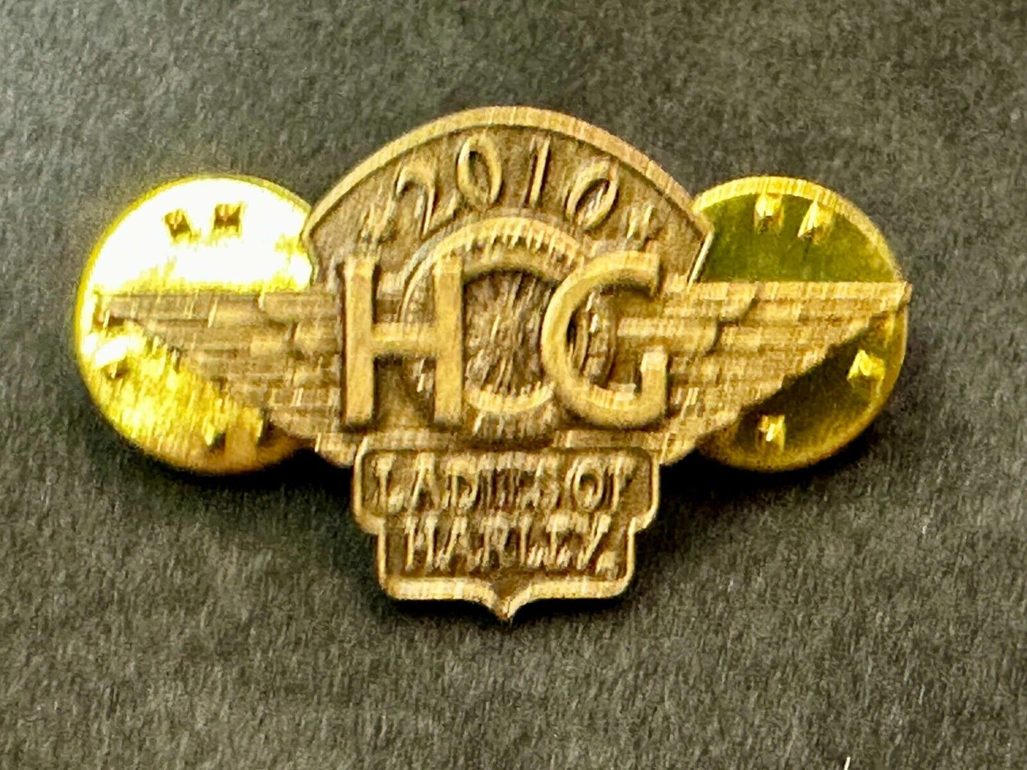 2010 Ladies of Harley Davidson Owners Group HOG Pin for Jacket or Vest