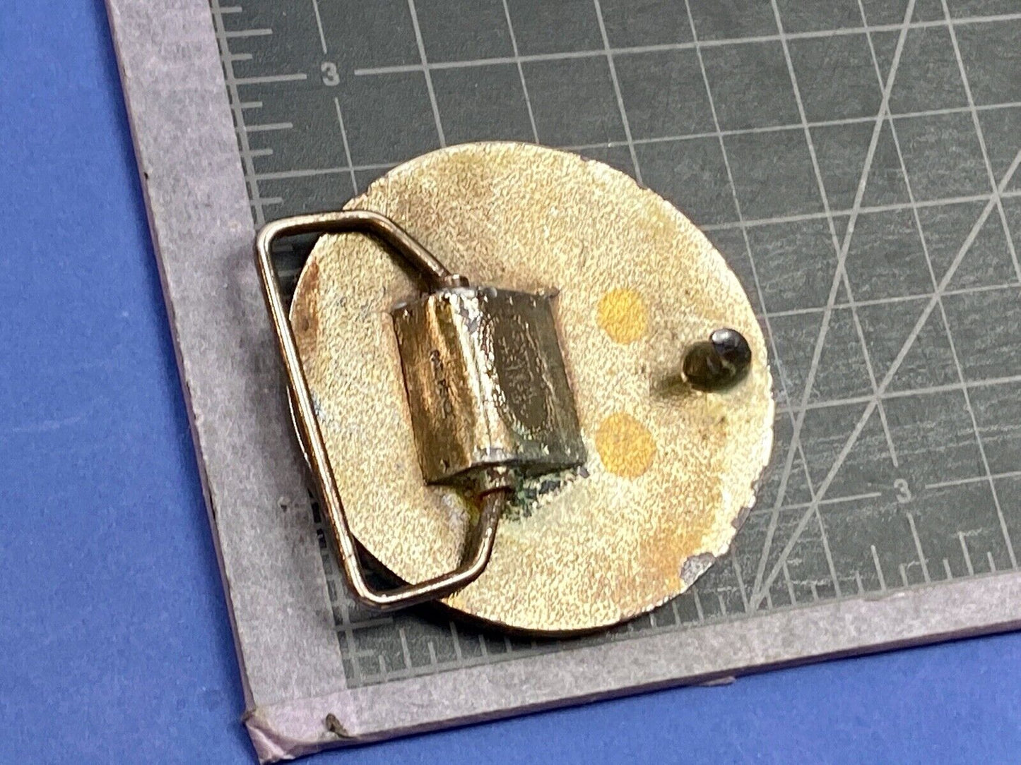 Vintage Churchill's San Francisco belt buckle by American pewter works the bar?