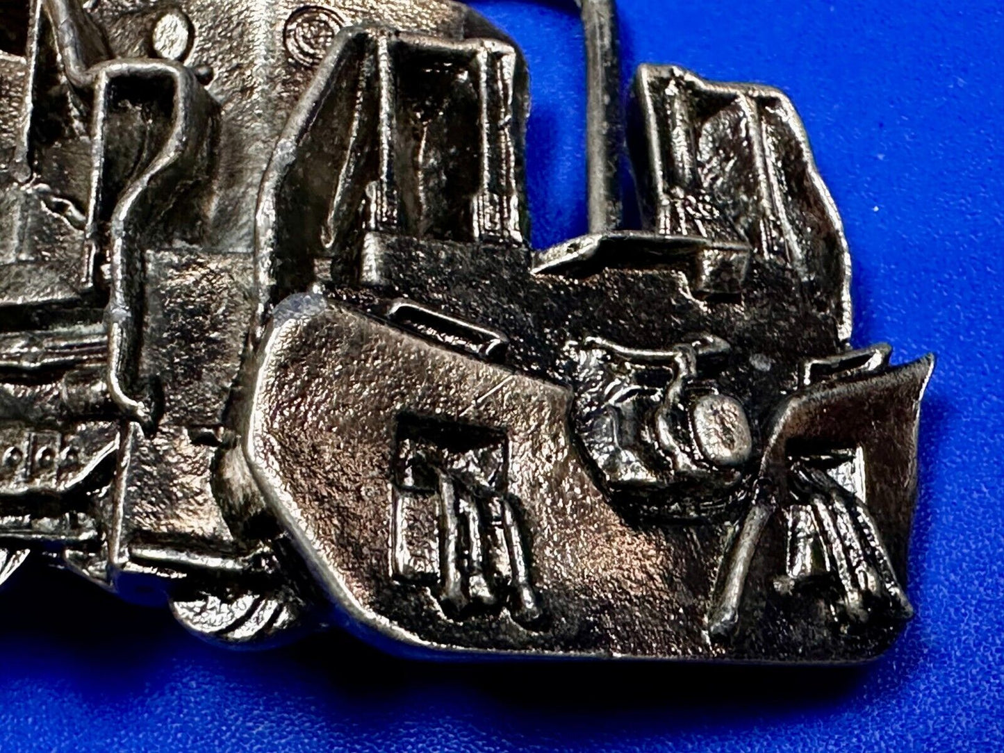 3489 Train Locomotive RailRoad Vintage 1980 - The Great American Belt Buckle Co