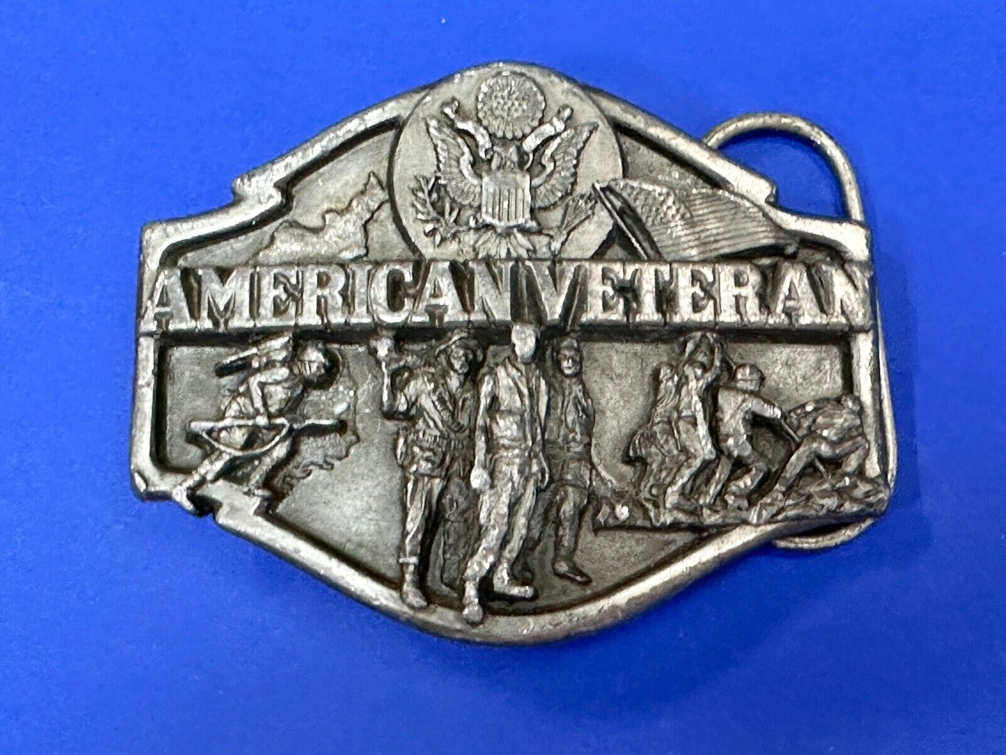 The American Veteran - Vintage 1988 Siskiyou Limited belt buckle Thank you