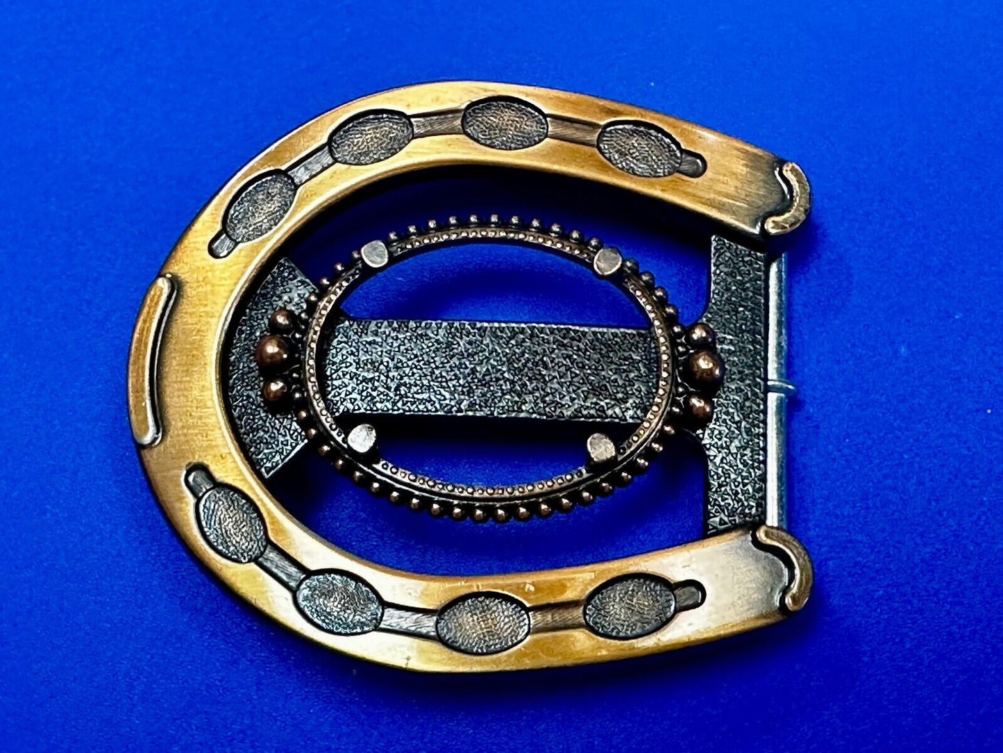30 x 40 mm Western Horseshoe Shpaed Belt Buckle To Mount Your Cabochon Gem Stone
