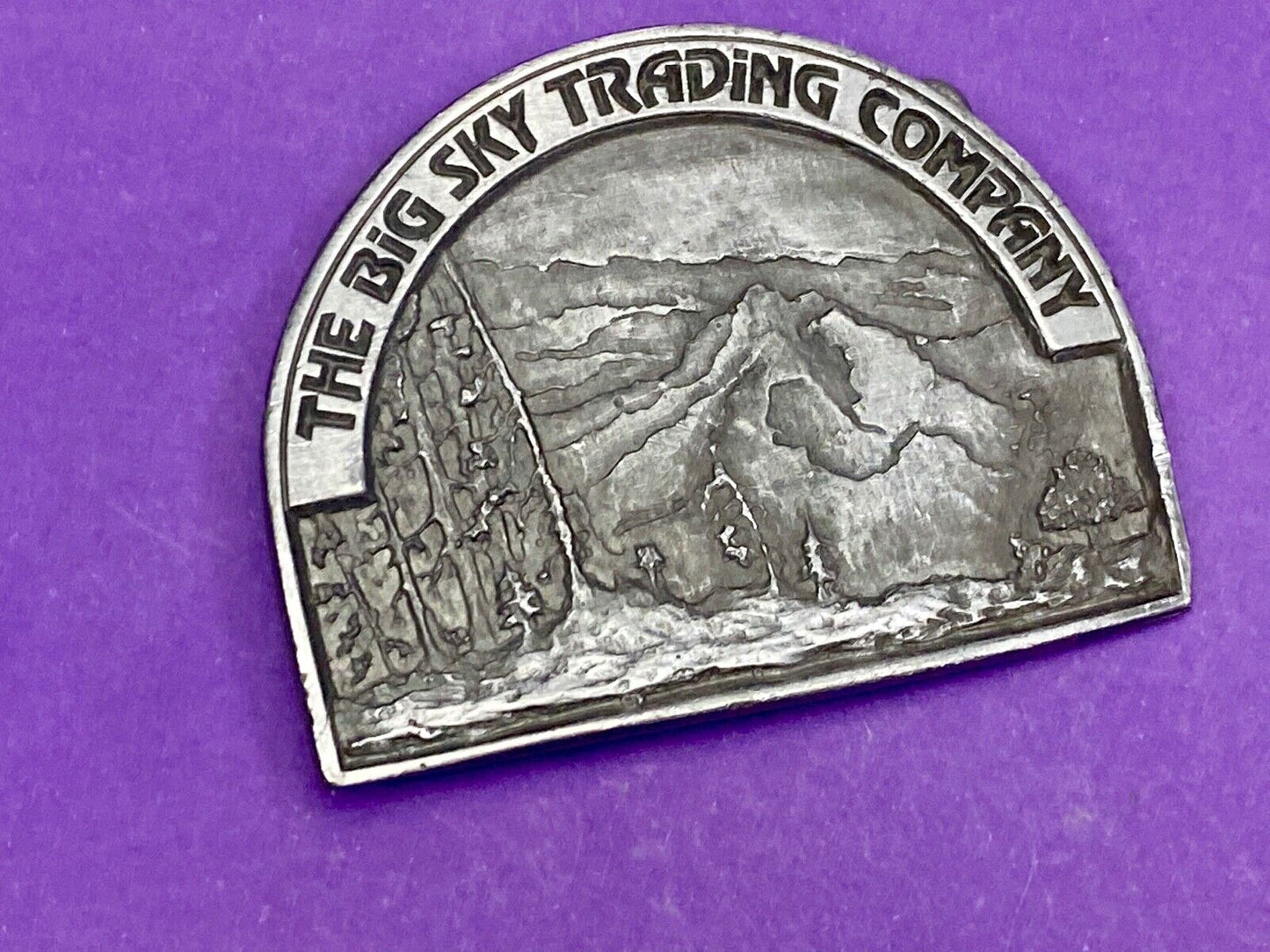The Big Sky Trading Company Belt Buckle By La Verla Bloomington Indiana