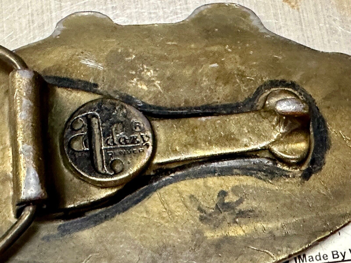 Big Sky Country Montana Vintage Collectable belt buckle by Adezy