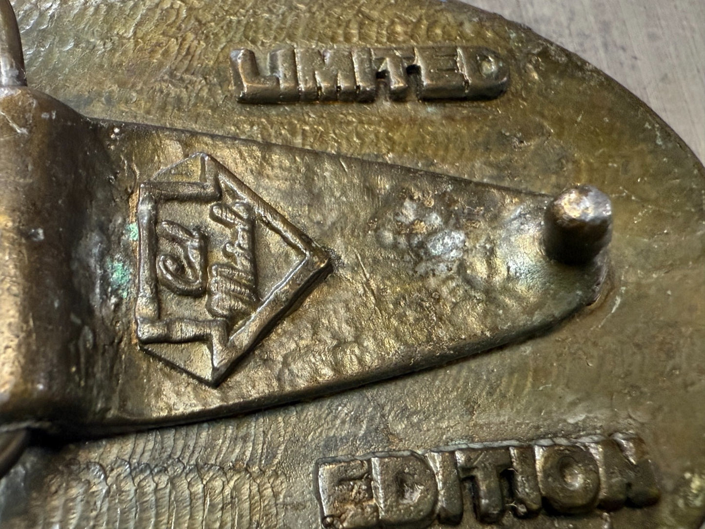The Union American Civil War 125 Years Grant Clemens Twain Cal Metal Belt Buckle