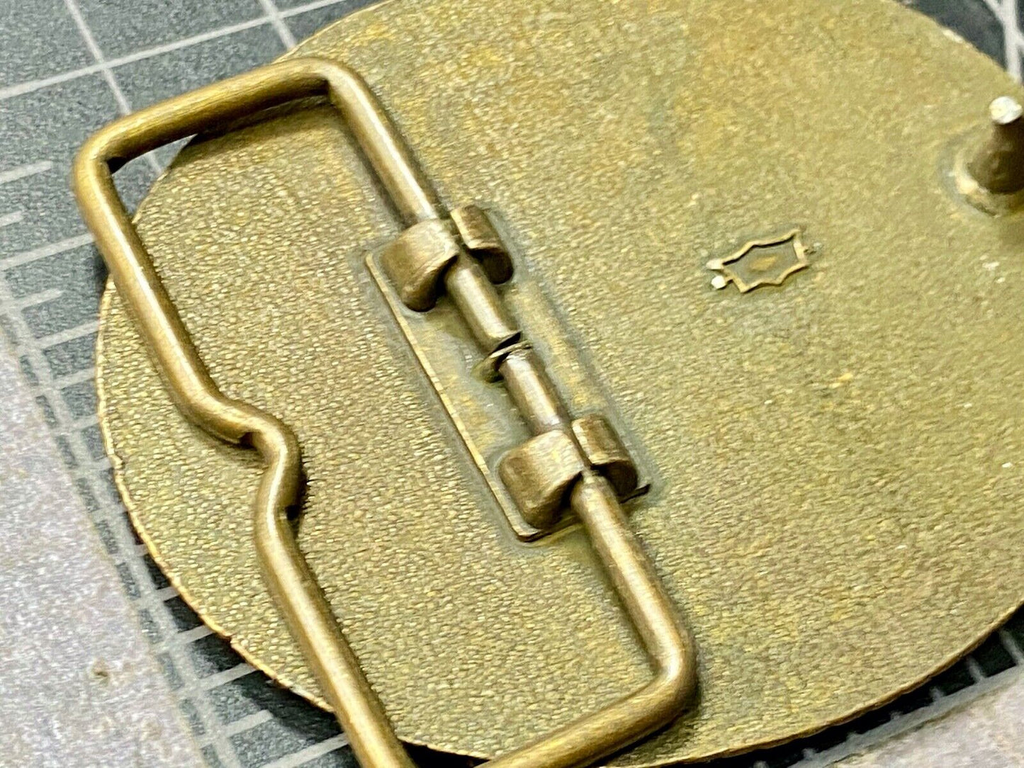 VINTAGE 1970s **SMITH-GRUNER SII MINING EQUIPMENT COMPANY** BELT BUCKLE