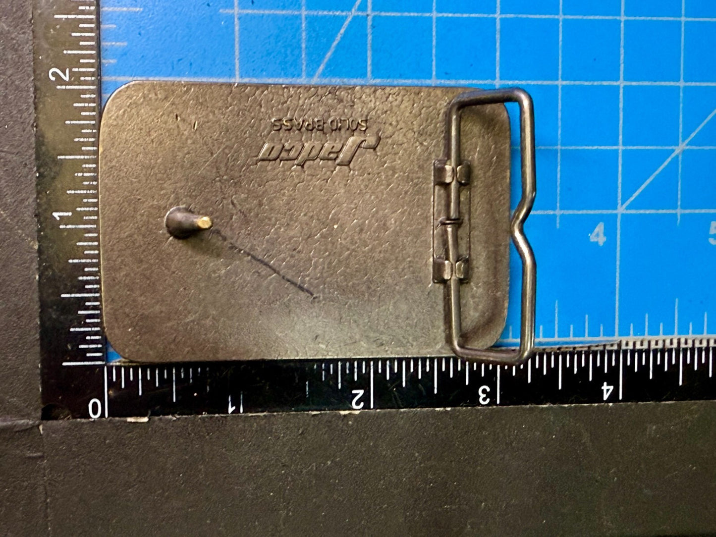 Babcock & Wilcox Construction Co. Commemorative Solid Brass Jadco Belt Buckle