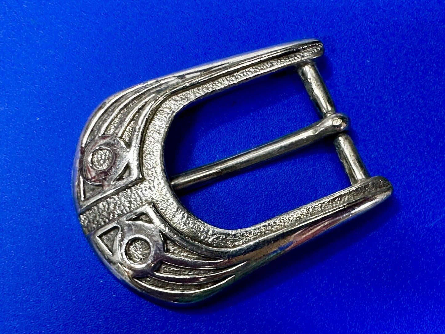Vintage 90’s Ranger Style Silver Tone Replacement Western Humphreys Belt Buckle