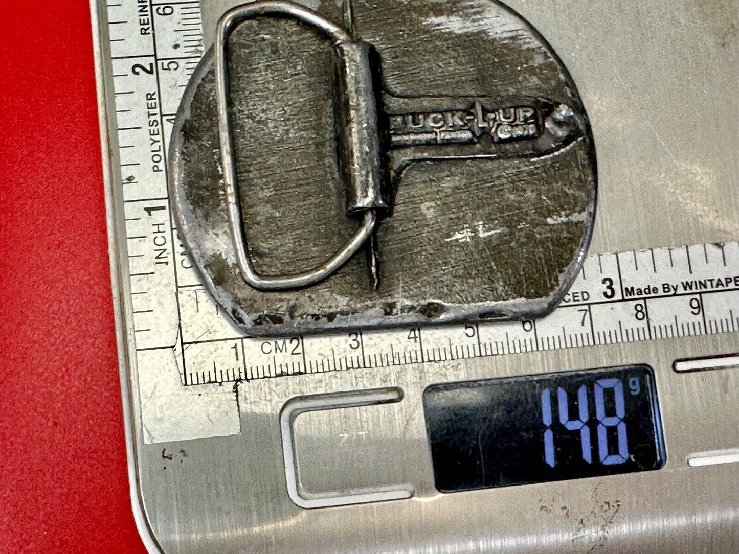 The General Semi Big Rig Truckers Drivers vintage Buck-L-Up 1976 belt buckle