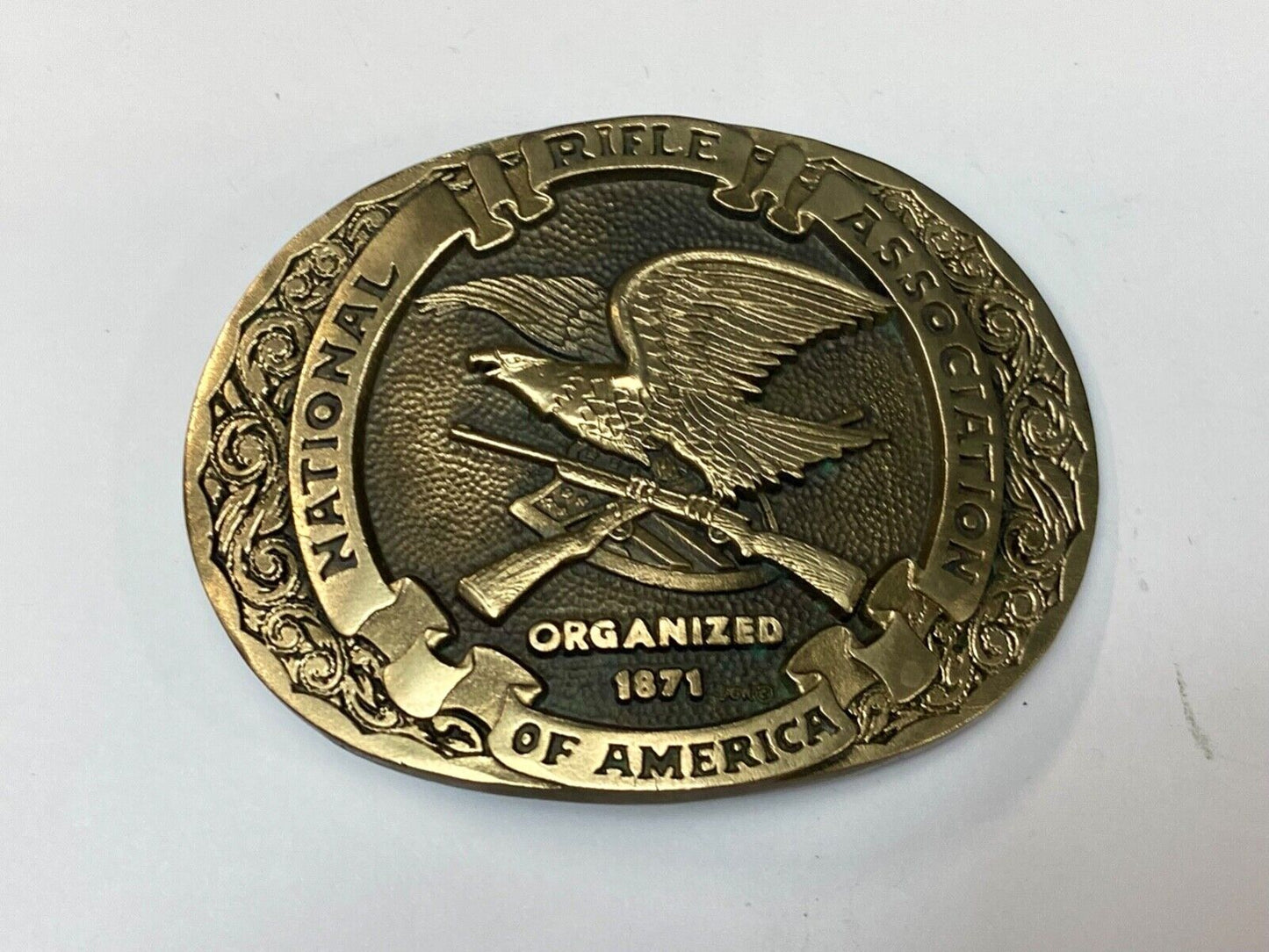 Award Design Medals - National Rifle Assn. Gun Rights 2nd amendment Belt Buckle