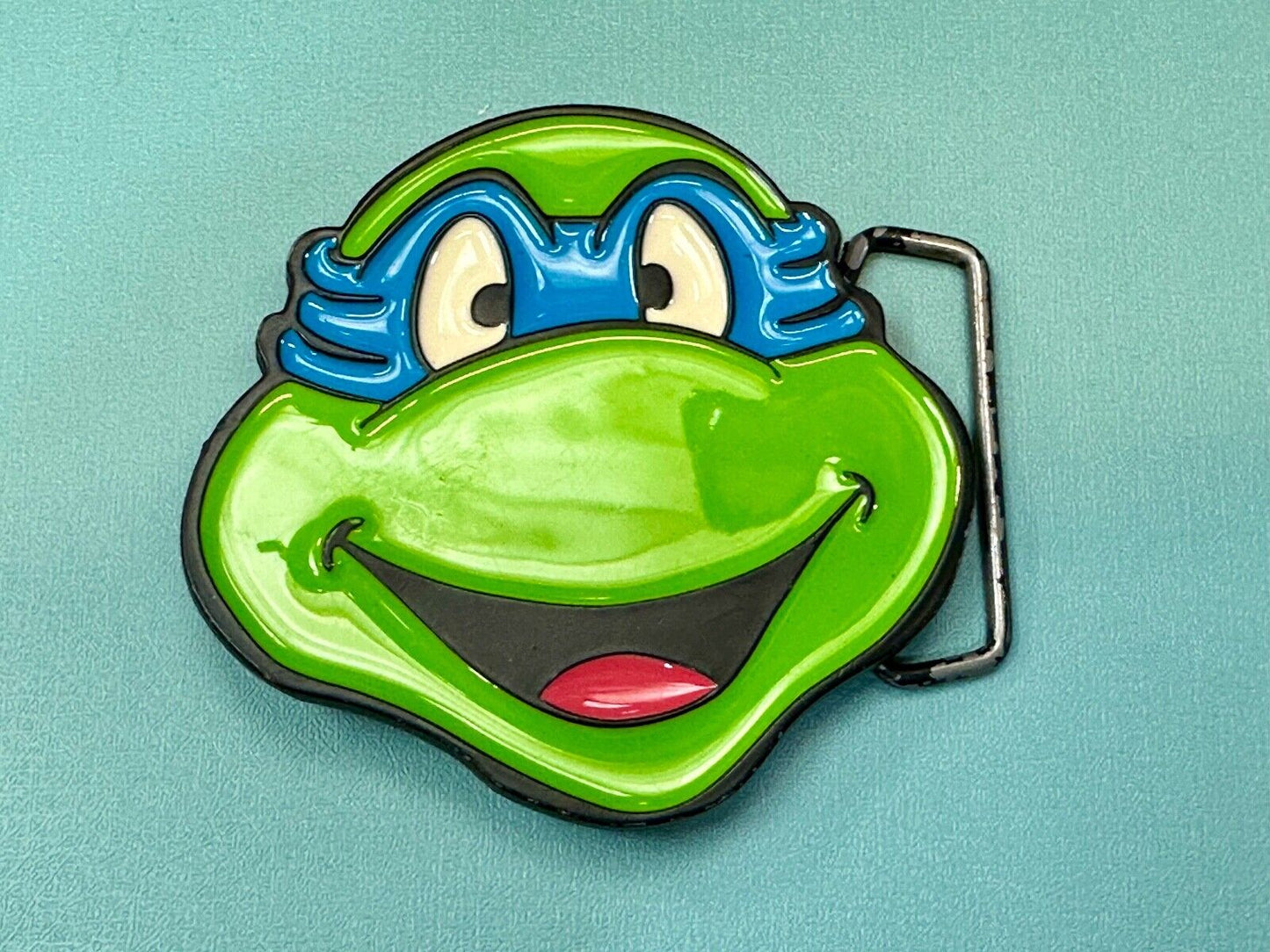 TMNT Teenage Mutant Ninja Turtles Retro 2009 Mirage Studio belt buckle