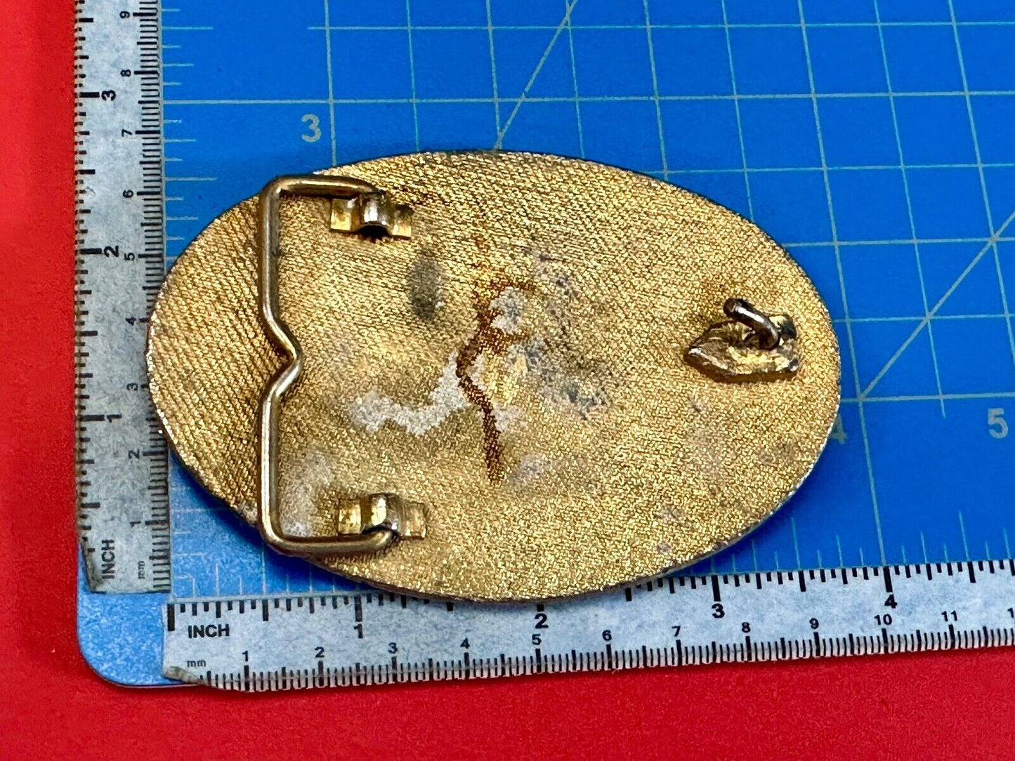 Vintage Alabama Square Dance federation belt buckle to restore