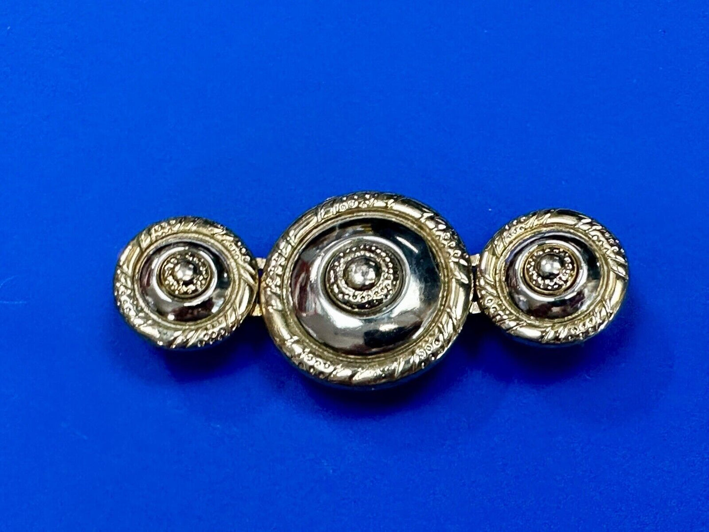 Vintage Circle Disc Theme Two-piece interlocking Three piece belt buckle