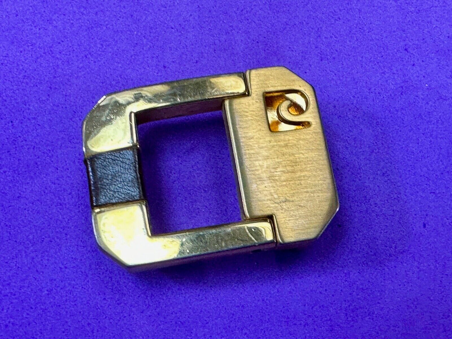 vintage Cardin small gold tone belt buckle