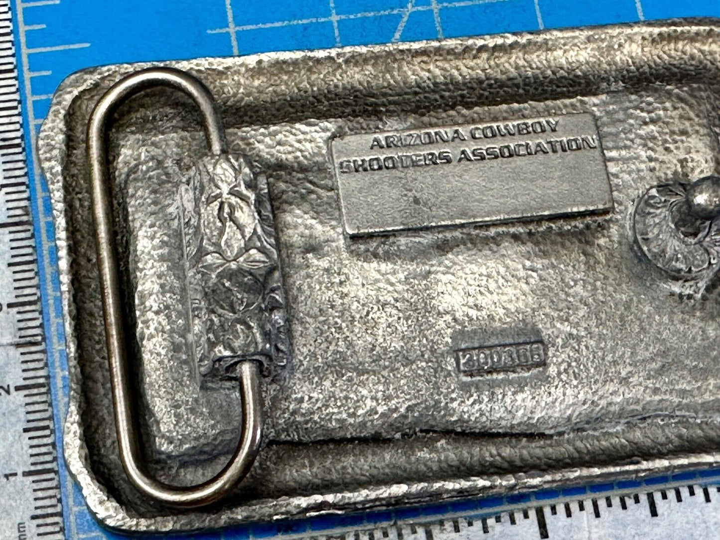 Train RR Railhead Winner ARIZONA COWBOY SHOOTERS ASSOCIATION BELT BUCKLE