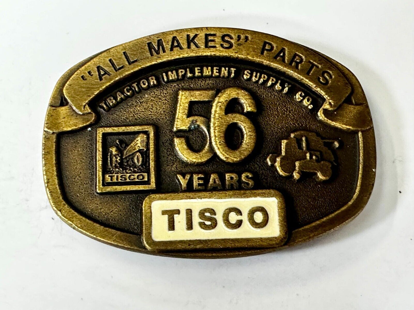 TISCO 56 Years - All Makes Parts NOS Tractor Implement Supply Belt Buckle