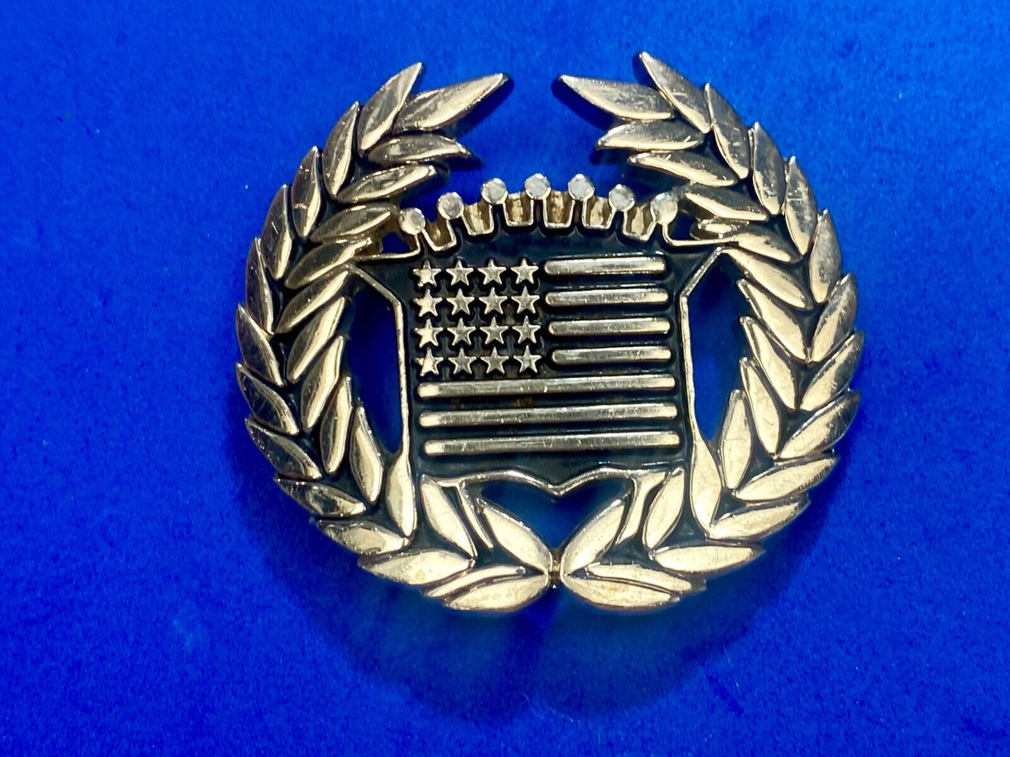 Vintage Cadillac Emblem Flag Large Belt Buckle by Famous Stars and Straps