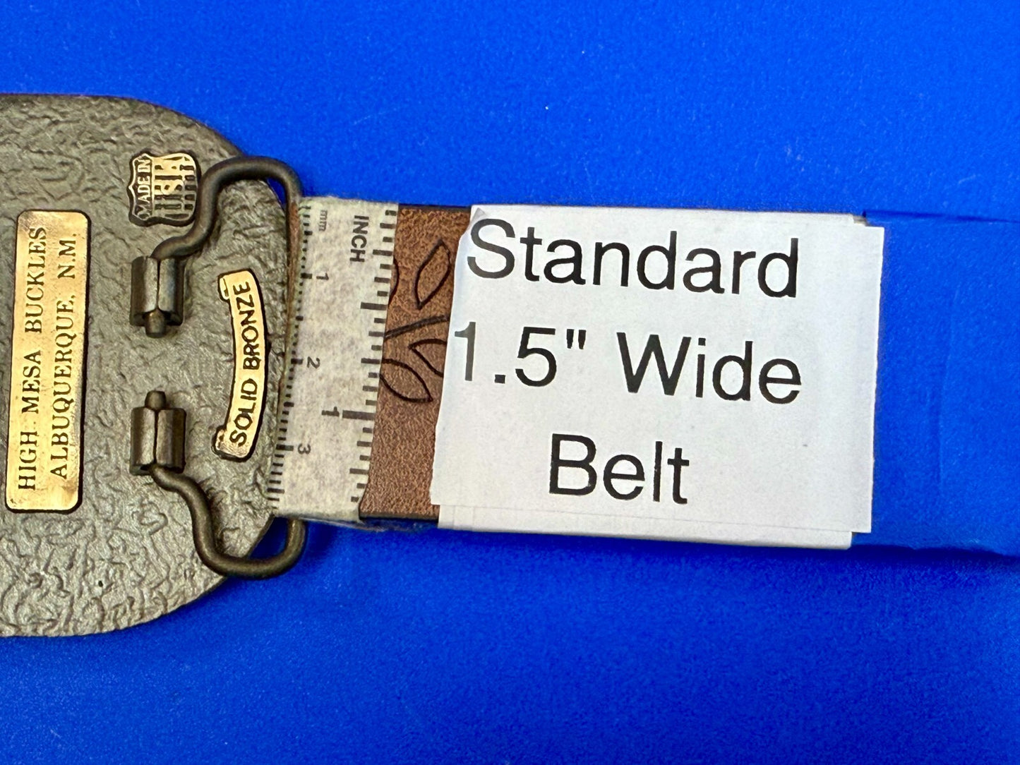 Bishop California Mule Days Memorial Day Weekend 1995 Commemorative Belt Buckle